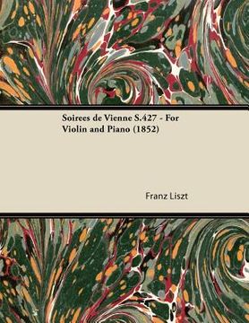 portada soir es de vienne s.427 - for violin and piano (1852)