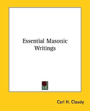 portada essential masonic writings