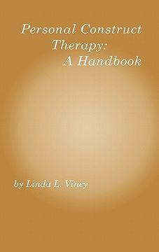 portada personal construct therapy: a handbook (in English)