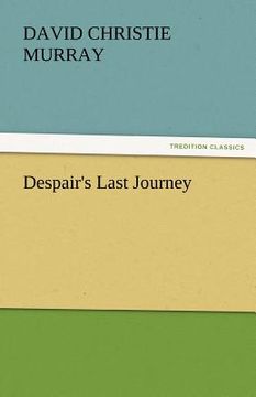 portada despair's last journey (en Inglés)