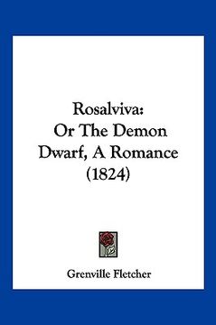 portada rosalviva: or the demon dwarf, a romance (1824) (in English)