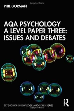 portada Aqa Psychology a Level Paper Three: Issues and Debates: Issues and Debates (Extending Knowledge and Skills) (in English)