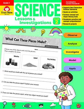 portada Science Lessons and Investigations, Grade 2 (en Inglés)