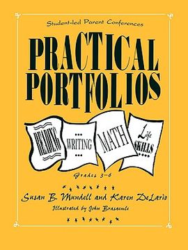 portada practical portfolios: reading, writing, math, and life skills, grades 3-6