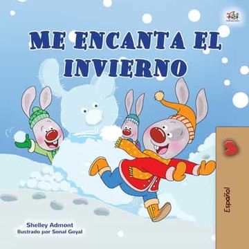 portada I Love Winter (Spanish Children'S Book) (Spanish Bedtime Collection)
