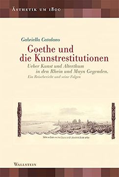 portada Goethe und die Kunstrestitutionen (en Alemán)
