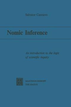 portada Nomic Inference: An Introduction to the Logic of Scientific Inquiry (en Inglés)