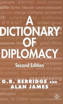 portada A Dictionary of Diplomacy (en Inglés)