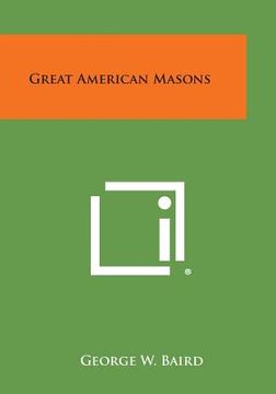 portada Great American Masons (en Inglés)