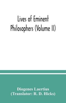 portada Lives of eminent philosophers (Volume II) (in English)