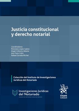 portada Justicia Constitucional y Derecho Notarial