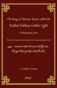 portada The King of Glorious Sutras Called the Exalted Sublime Golden Light (in English)