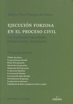 portada Ejecucion forzosa en el proceso civil (in Spanish)