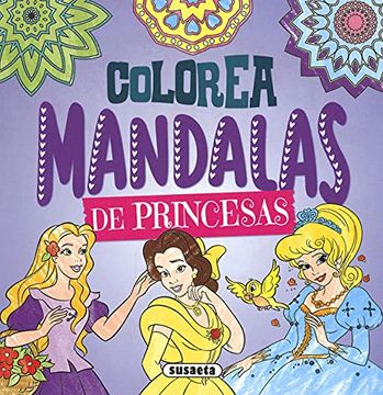 portada Colorea Mandalas. Princesas (in Spanish)