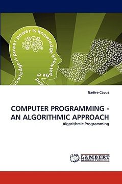 portada computer programming - an algorithmic approach (en Inglés)