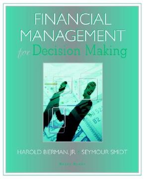 portada financial management for decision making (en Inglés)