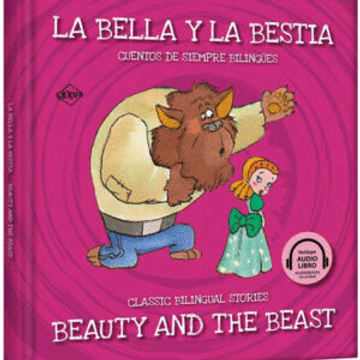 portada La Bella y la Bestia (Audiolibro Bilingüe) (in Spanish)