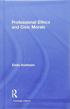 portada Professional Ethics and Civic Morals (Routledge Classics) 