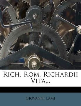 portada rich. rom. richardii vita... (en Inglés)