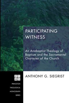 portada Participating Witness (en Inglés)