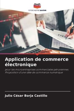 portada Application de commerce électronique (en Francés)