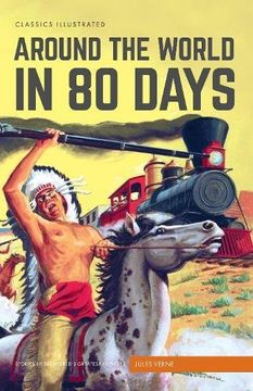 portada Around The World In 80 Days (Classics Illustrated)
