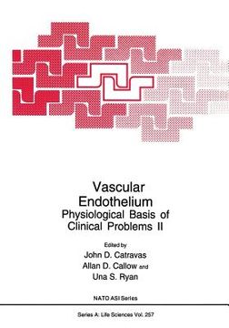 portada Vascular Endothelium: Physiological Basis of Clinical Problems II (en Inglés)