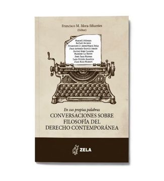 portada En sus propias palabras. Conversaciones sobre filosofia del derecho contemporanea (in Spanish)