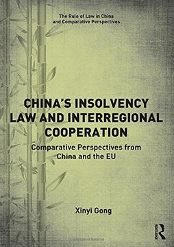 portada China's Insolvency Law and Interregional Cooperation: Comparative Perspectives from China and the EU (en Inglés)