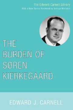 portada the burden of soren kierkegaard