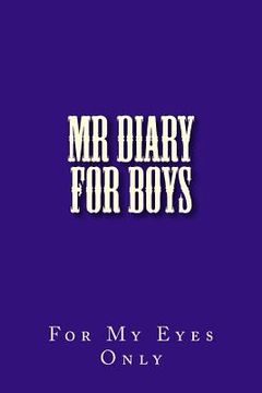 portada My Diary For Boys: Complete With Puzzles And Games (en Inglés)