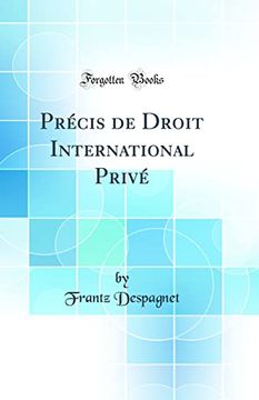 portada Pr? Cis de Droit International Priv? (Classic Reprint)