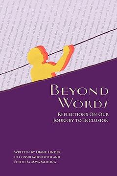 portada beyond words - reflections on our journey to inclusion (en Inglés)