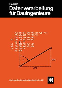 portada Datenverarbeitung für Bauingenieure (en Alemán)
