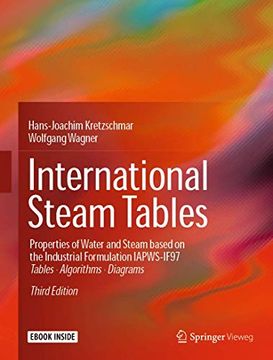 portada International Steam Tables Properties of Water and Steam Based on the Industrial Formulation Iapws-If97 (en Inglés)