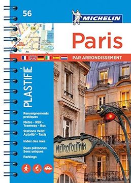 portada Plan Paris par Arrondissements (Spirale Plastifie)