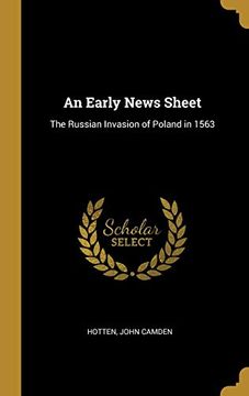 portada An Early News Sheet: The Russian Invasion of Poland in 1563 (en Inglés)