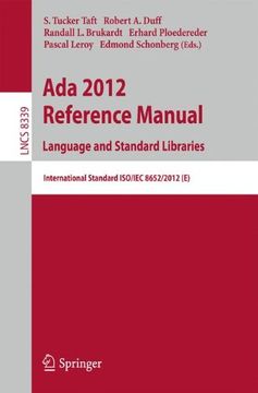 portada Ada 2012 Reference Manual. Language and Standard Libraries (Programming and Software Engineering) (en Inglés)