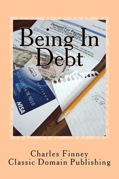 portada Being In Debt (en Inglés)