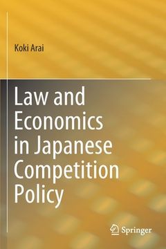 portada Law and Economics in Japanese Competition Policy (en Inglés)