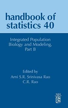 portada Integrated Population Biology and Modeling Part b (Volume 40) (Handbook of Statistics, Volume 40) (en Inglés)