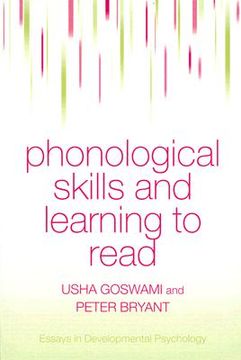 portada phonological skills and learning to read: (in English)