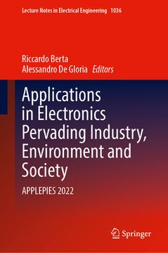 portada Applications in Electronics Pervading Industry, Environment and Society: Applepies 2022 (en Inglés)