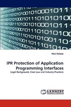 portada ipr protection of application programming interfaces (en Inglés)