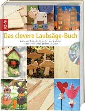 portada Das clevere Laubsäge-Buch: Motive in beliebiger Größe gekonnt gestalten (en Alemán)
