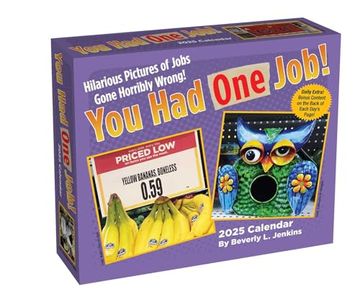 portada You had one job 2025 Day-To-Day Calendar (in English)
