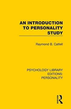portada An Introduction to Personality Study (Psychology Library Editions: Personality) (en Inglés)