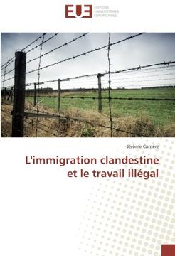 portada L'immigration clandestine et le travail illégal (Omn.Univ.Europ.) (French Edition)