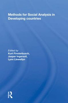 portada Methods for Social Analysis in Developing Countries (en Inglés)