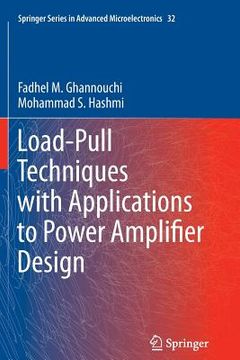 portada Load-Pull Techniques with Applications to Power Amplifier Design (en Inglés)